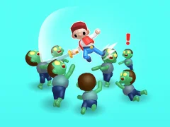 لعبة Zombie Killer Draw Puzzle على الانترنت