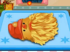 لعبة Cooking Golden Santa Bread على الانترنت