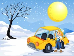 لعبة Snow Cars Jigsaw على الانترنت