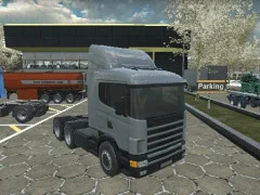 لعبة American 18 Wheeler Truck Sim على الانترنت