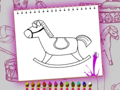 لعبة Coloring Book: Toy Shop على الانترنت