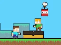 لعبة MCraft TNT 2 Player Game على الانترنت