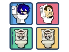 لعبة Skibidi Toilet Memory Challenge على الانترنت
