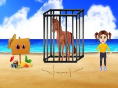 لعبة Beach Horse Escape على الانترنت