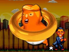 لعبة Tappy Flappy Trump على الانترنت