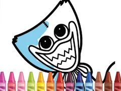 لعبة Huggy Coloring على الانترنت