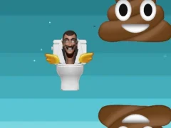 لعبة Skibidi Toilets: Flappy على الانترنت