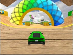 لعبة Extreme Crazy Car Stunt Race Mega Ramps على الانترنت