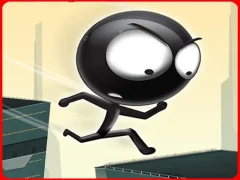 لعبة Stickman Roof Runner على الانترنت