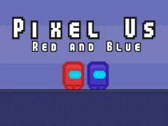 لعبة Pixel Us Red and Blue على الانترنت