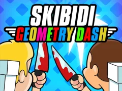 لعبة Skibidi Geometry Dash على الانترنت