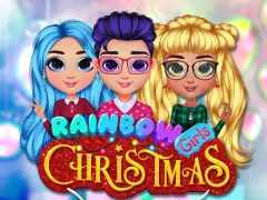 لعبة Rainbow Girls Christmas Party على الانترنت