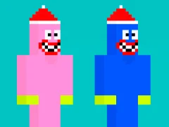 لعبة Noob Huggy Kissy على الانترنت