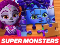 لعبة Super Monsters Jigsaw Puzzle على الانترنت