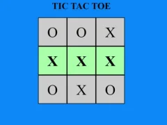 لعبة Simple Tic Tac Toe على الانترنت