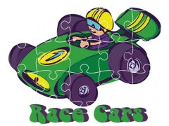 لعبة Race Cars Jigsaw على الانترنت