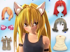 لعبة Sakora Anime Dress Up على الانترنت
