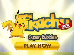 لعبة Pikachu Super Bubbles على الانترنت
