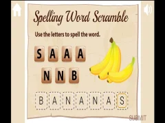لعبة Spelling Word Scramble على الانترنت