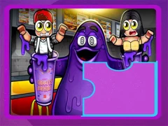 لعبة Grimace Shake Puzzle على الانترنت