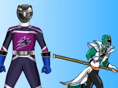 لعبة Power Rangers Dressup على الانترنت