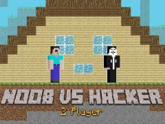 لعبة Noob vs Hacker 2 Player على الانترنت