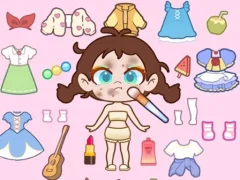 لعبة Paint Doll Dress Up على الانترنت