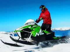 لعبة Snowmobile Jigsaw على الانترنت