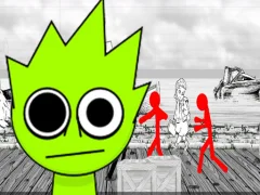 لعبة Sprunki Rage Stickman Incredibox على الانترنت