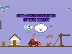 لعبة Challenge adventure of cute rabbit على الانترنت