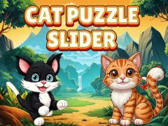 لعبة Cat Puzzle Slider على الانترنت
