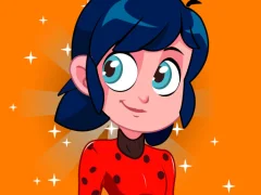 لعبة Super Miraculous ladybug running adventure game على الانترنت