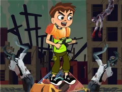 لعبة Ben 10 World War Zombies على الانترنت