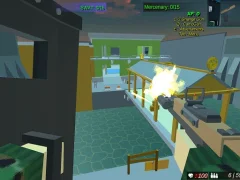 لعبة Pixel Crazy Minecraft shooter على الانترنت