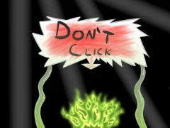لعبة Don`t click على الانترنت