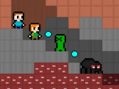لعبة MCBros PixelCraft على الانترنت