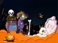 لعبة Happy Halloween Slide على الانترنت