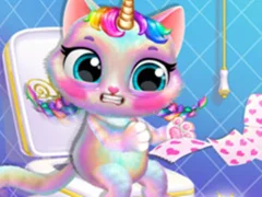 لعبة Twinkle My Unicorn Cat Princess Caring على الانترنت