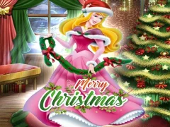 لعبة Princess Aurora Christmas Sweater Dress Up على الانترنت