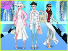 لعبة Winter White Outfits على الانترنت