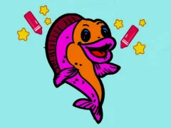 لعبة Easy To Paint GoldFish على الانترنت