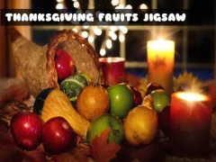 لعبة ThanksGiving Fruits Jigsaw على الانترنت