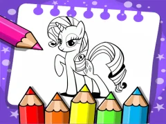 لعبة My Little Pony Coloring Book على الانترنت