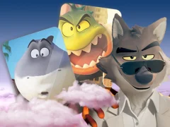 لعبة The Bad Guys Memory Card Match على الانترنت