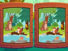 لعبة Spot the Difference Animals على الانترنت