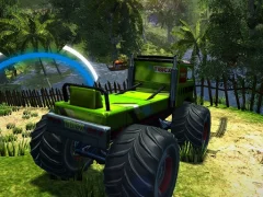 لعبة Realistic Monster Truck Offroad Simulator على الانترنت