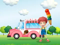 لعبة Trucks For Kids Coloring على الانترنت