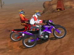 لعبة Motocross Racing على الانترنت
