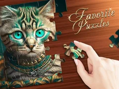 لعبة Favorite Puzzles: jigsaw game على الانترنت