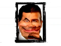 لعبة Funny Mr Bean Face على الانترنت
